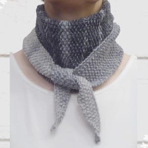 Mini Tuch Perlmuster, Sophie Schal mit Glitzer, Schurwolle