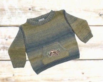 Baby sweater size 74-80, cotton, handmade shirt, jacket, vest, sweater
