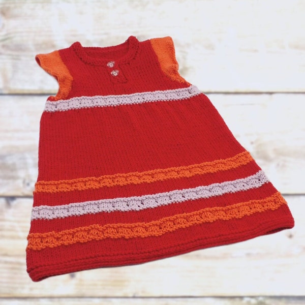 Baby Kleid Gr. 74-80, Viskose, handgemachtes Long-Top, Tunika, Trägerrock