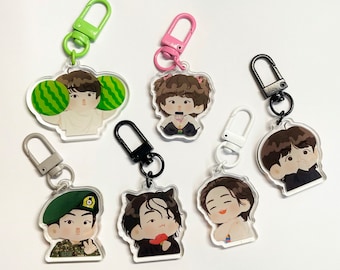 BTS Jin Suga Jungkook Keychain