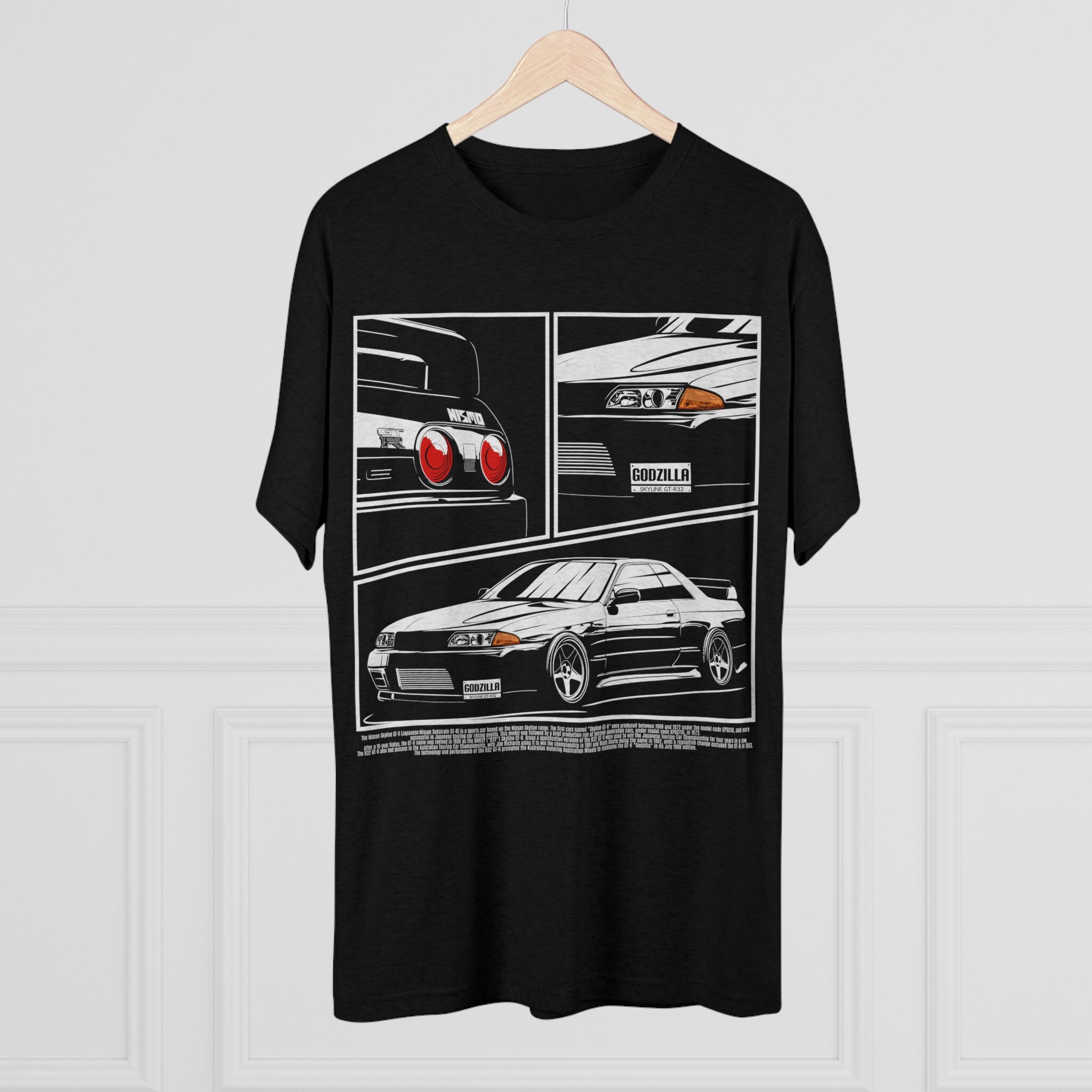 Jdm Legends Skyline GT-R R32 Unisex Tri-blend Crew Tee - Etsy