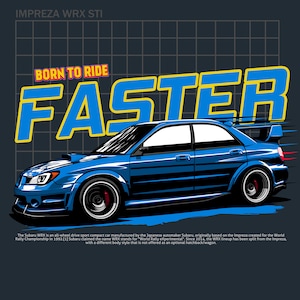 JDM Legends Subaru Impreza wrx - instan download.png.jpeg.svg for tshirt