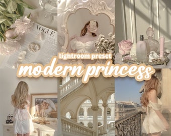 Modern Princess Lightroom Presets, Soft Pastel Filter (DNG)