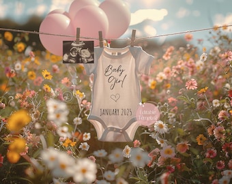 Boho It's A Boy Wooden Sign - Gender Reveal Wooden Sign, Acrylic