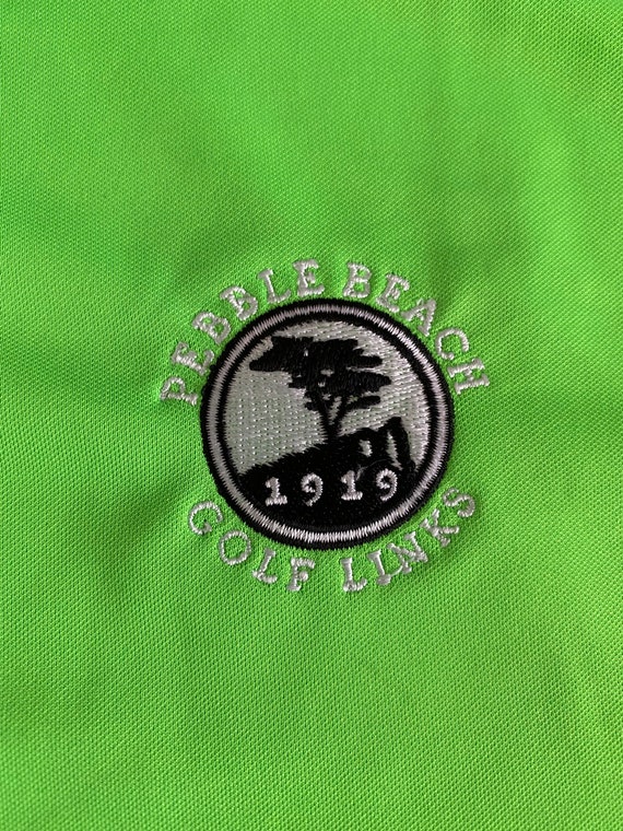 Nike Bright Green Pebble Beach Golf Polo - image 3