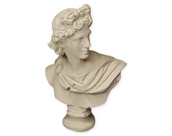 Apollon - Figurine d'Apollo de 3 pouces - Petite figurine - Articles pour la maison - Travaux manuels capables de peindre - Décoration dieu grec - Petite statue - Classique