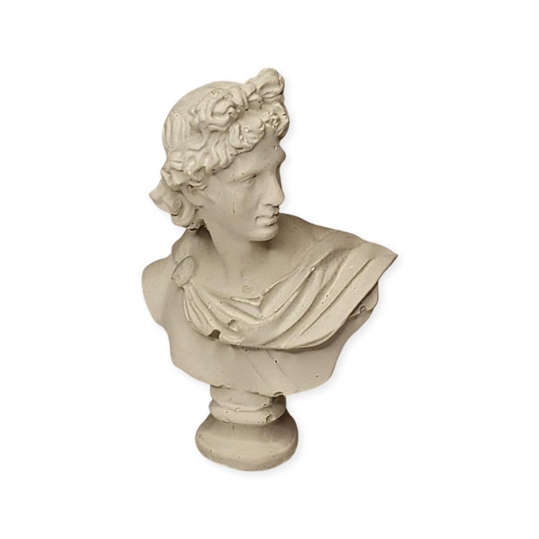 Apollo - 3 inch Apollo Figurine - Small Figurine - Home Goods - Paint Able Arts and Crafts - Greek God Decor - Tiny Statue - Classical