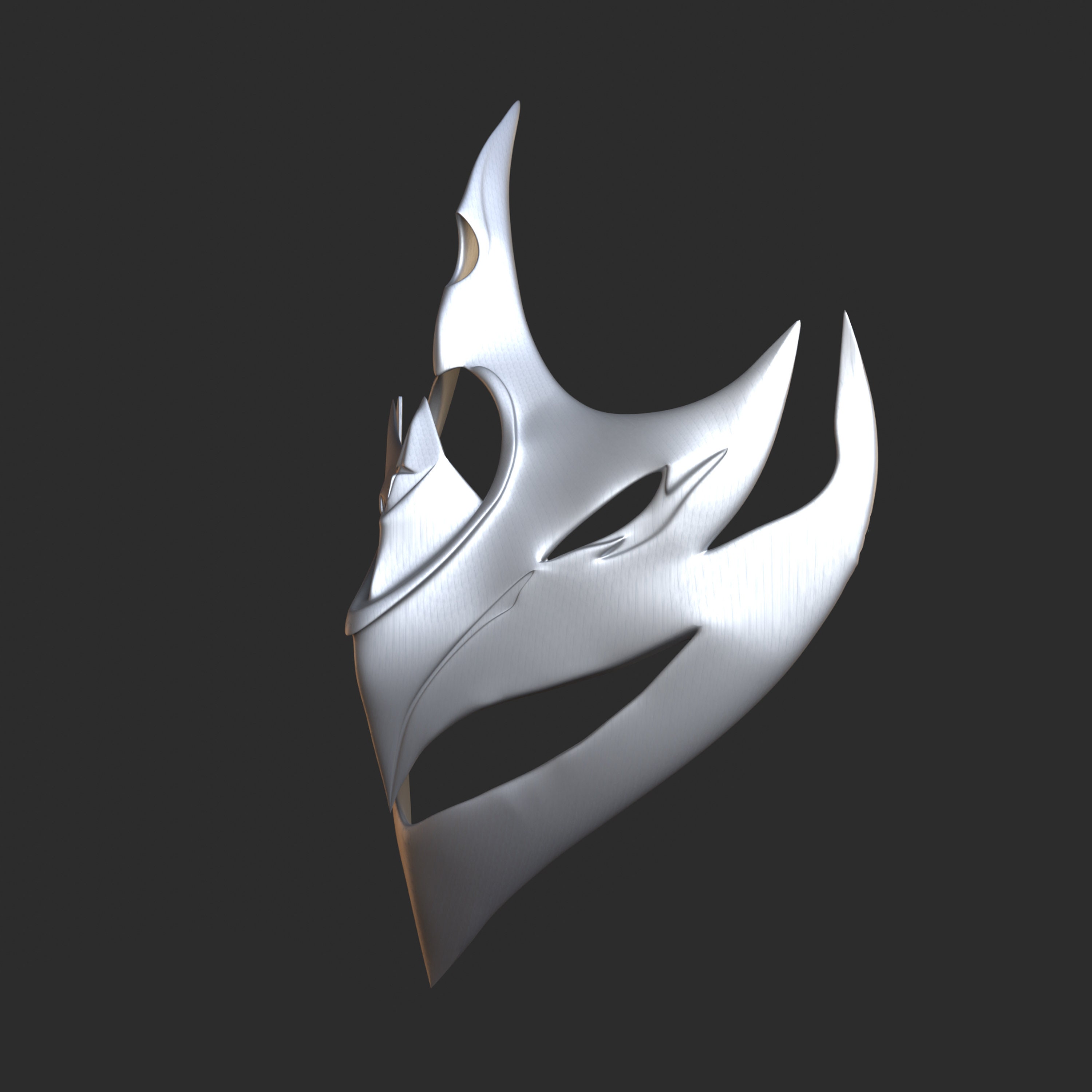 Genshin Impact Cosplay Tartaglia Cosplay Mask Digital 3D - Etsy
