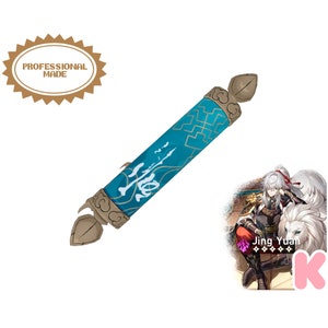 Honkai: Star Rail Cosplay - Jing Yuan Cosplay - Jing Yuan Scroll Physical 3D Printed Kit
