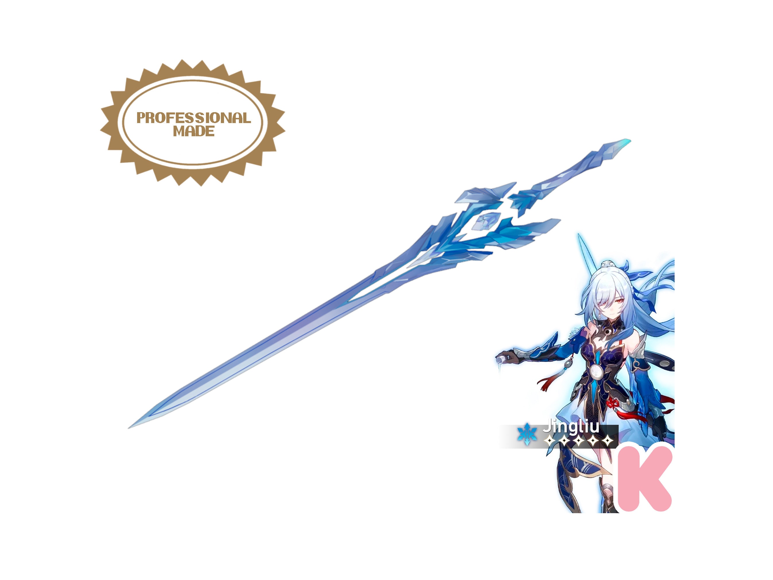 Honkai: Star Rail Cosplay - Jingliu Cosplay - Jingliu Small Honkai: Star Rail Cosplay - Jingliu Cosplay - Jingliu Small
