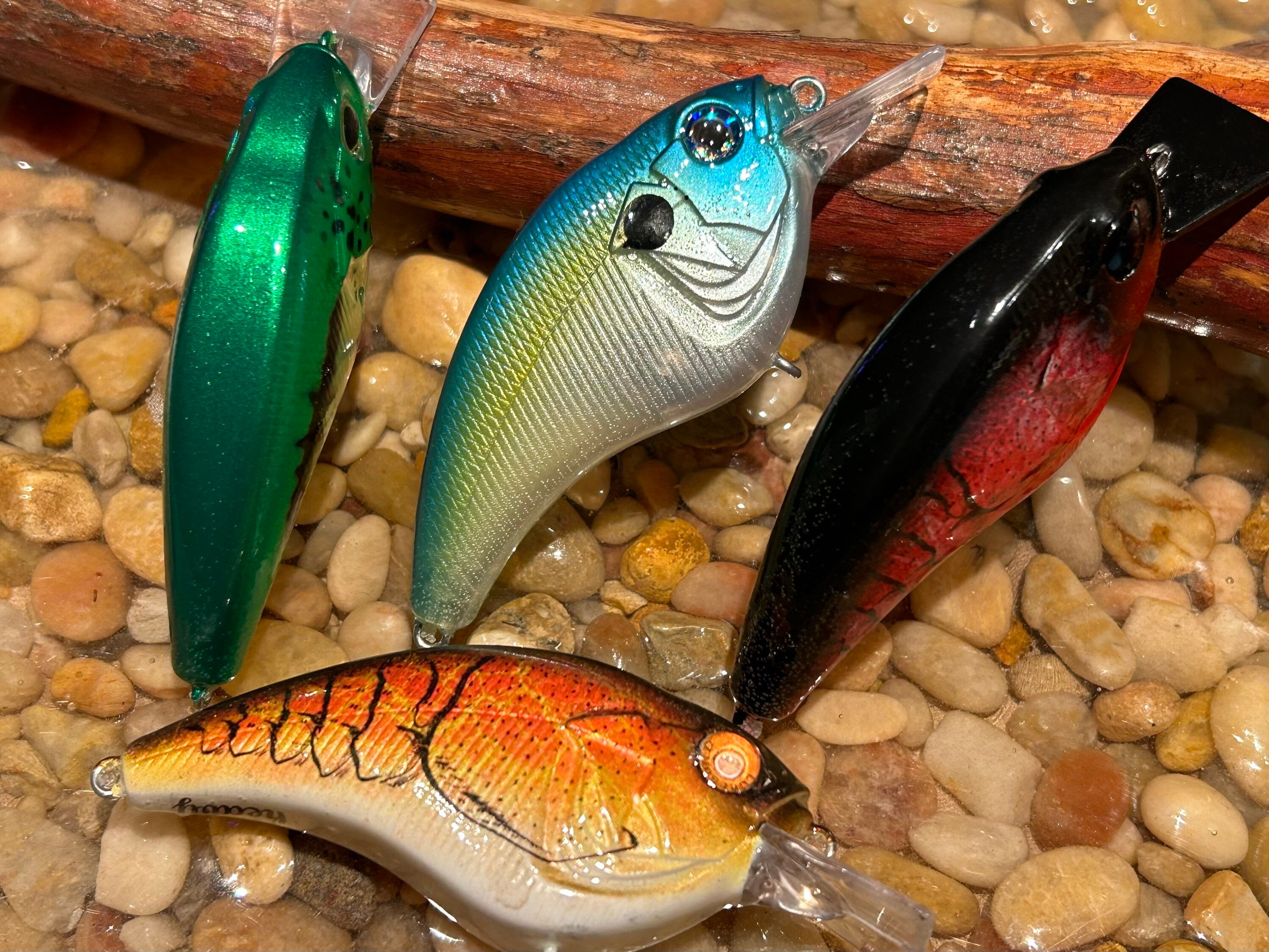 Megabass SonicSide Squarebill Crankbait – Esche Da Pesca Freshwater – Scegli Il Colore!