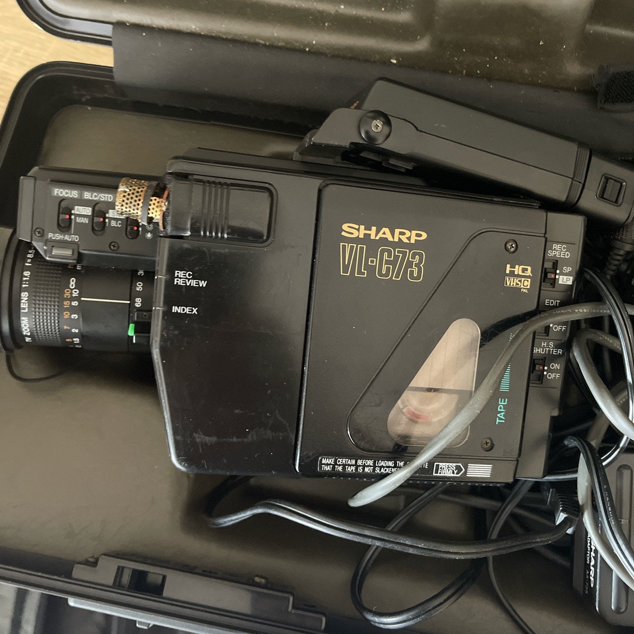 Sharp Vhsc HQ Camcorder Vlc73 Etsy