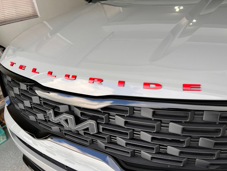 2022 KIA Telluride Emblem Decal Package Etsy