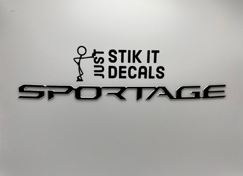 2023 KIA Sportage Emblem Decal Package Etsy UK