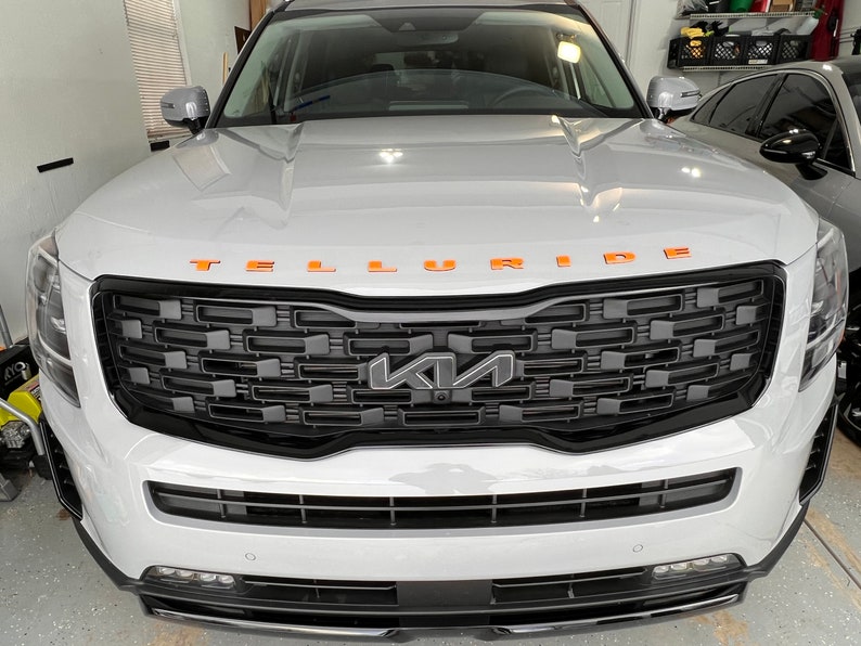 2022 KIA Telluride Emblem Decal Package Etsy Hong Kong