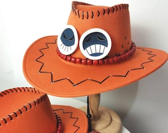 Portgas D Ace Hat Etsy