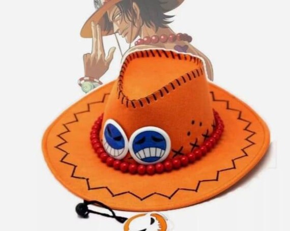 Anime Hat Ace Asce Hat Portgas D Ace Cosplay Anime - Etsy Australia