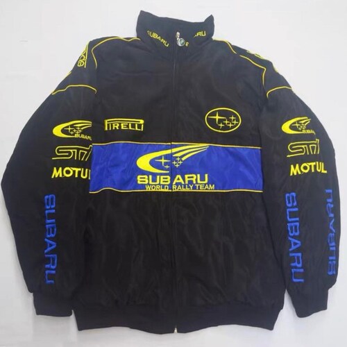 Vintage Subaru Racing Jacket RARE 