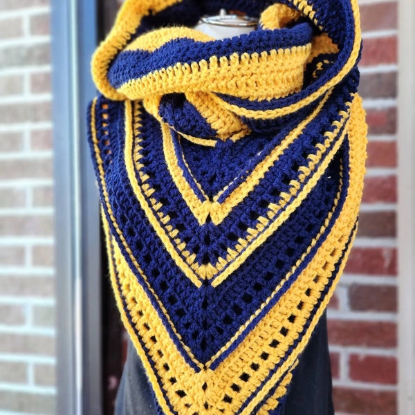 The Navy Wife Hooded Scarf