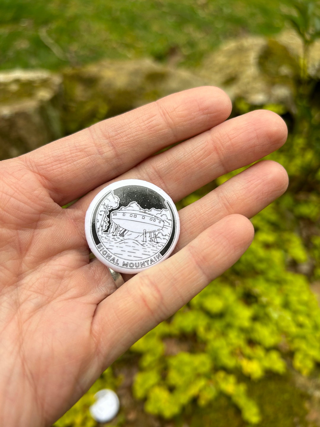 Spaceship House on Signal Mountain, TENNESSEE Pin Etsy