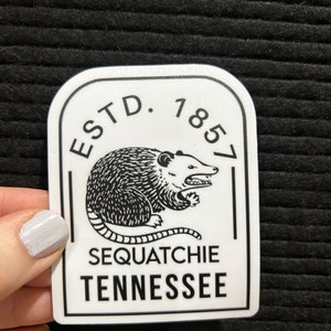 Sequatchie TENNESSEE sticker