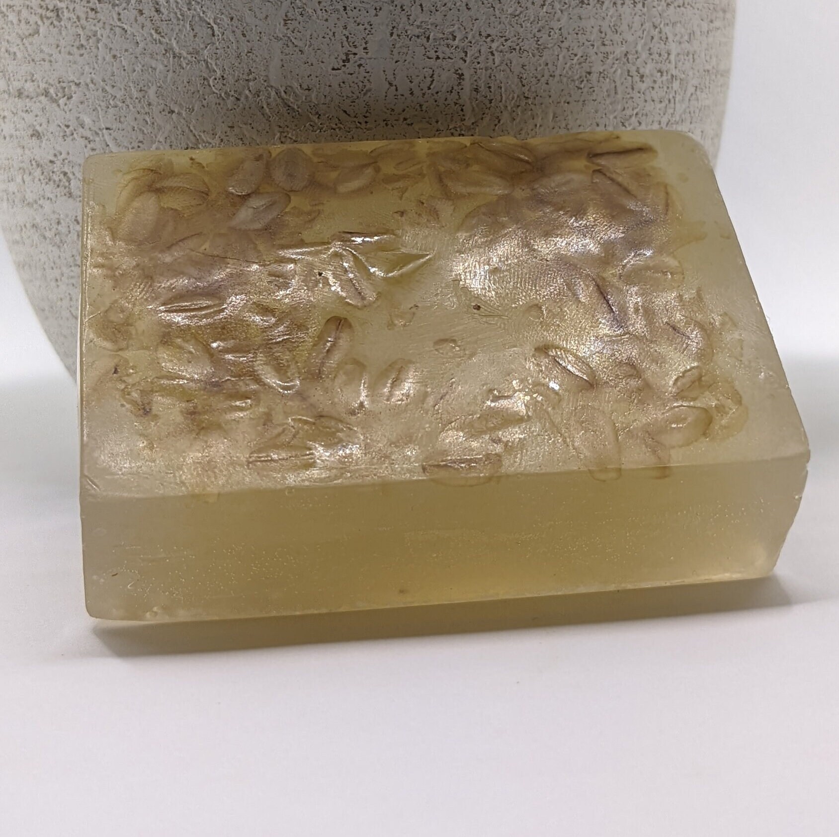 Oatmeal and Aloe Vera Organic Soap Bar for Sensitive Skin Only Natural