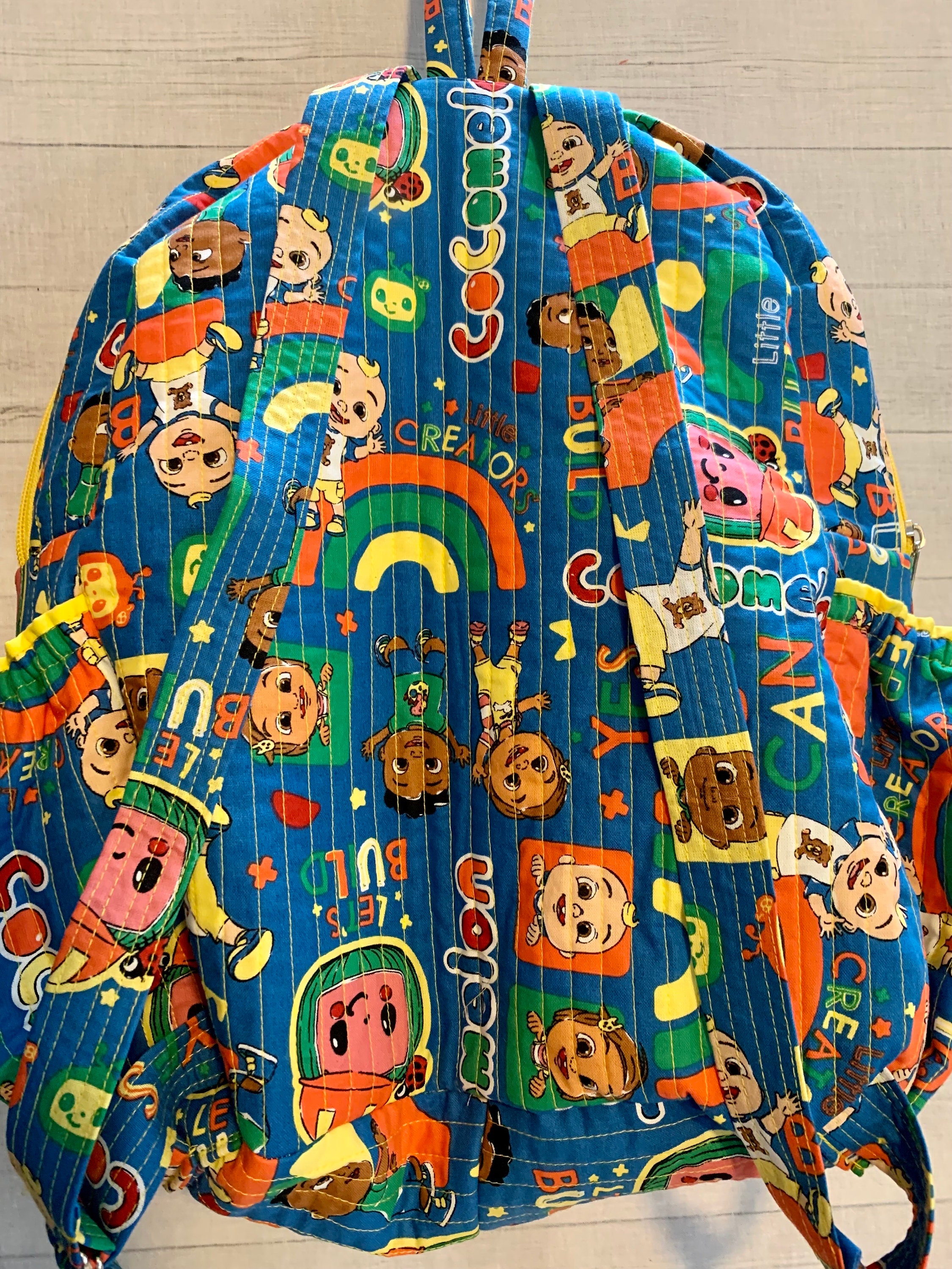 Cocomelon Little Creator Backpack Handmade in the USA Using - Etsy