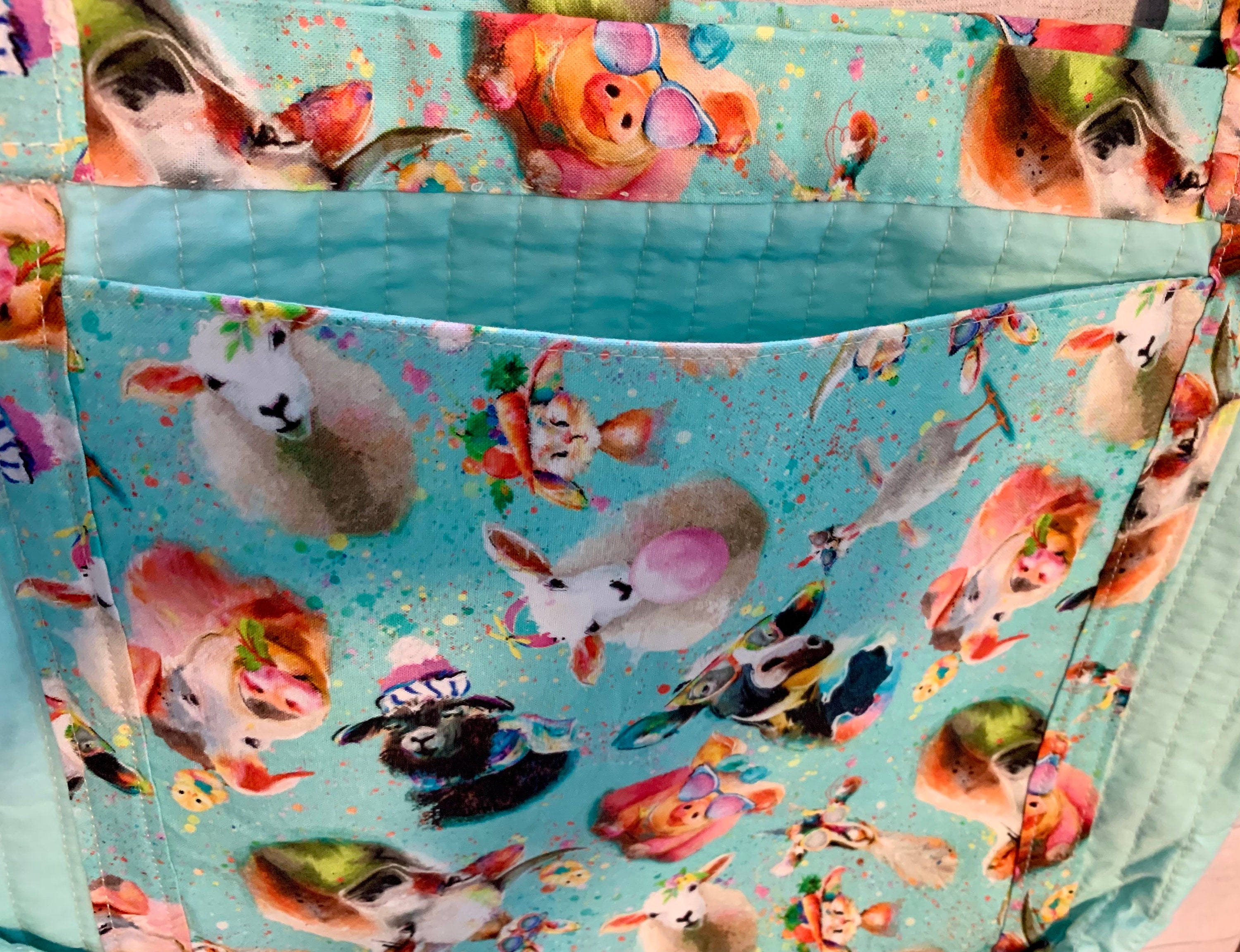 Party at the Corn Crib Tote Bag Handmade in the USA by the Etsy