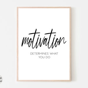 Inspirational Workplace Art, Motivational Office Wall Art, Minimalist Office Wall Art Set, Success Printable Quotes,Modern Home Office Decor