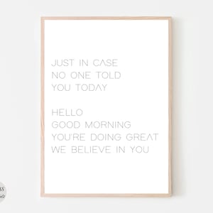 Office Wall Art,Office Wall Decor, Inspirational Wall Art, Motivational Quote Poster Print, Dorm Decor, Digital Large Printable Wall Art