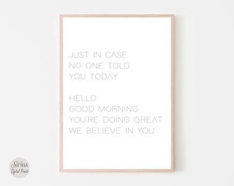 Office Wall Art,Office Wall Decor, Inspirational Wall Art, Motivational Quote Poster Print, Dorm Decor, Digital Large Printable Wall Art