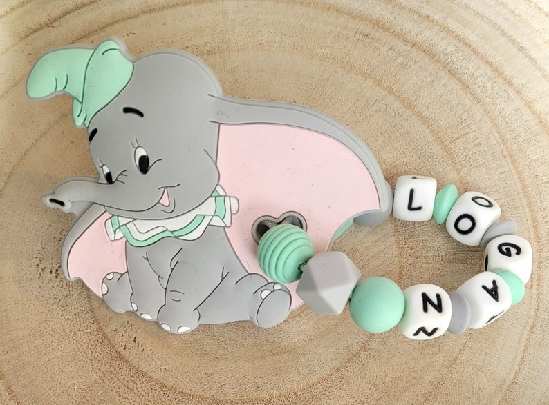 Custom Dumbo Rattle Ring image 1