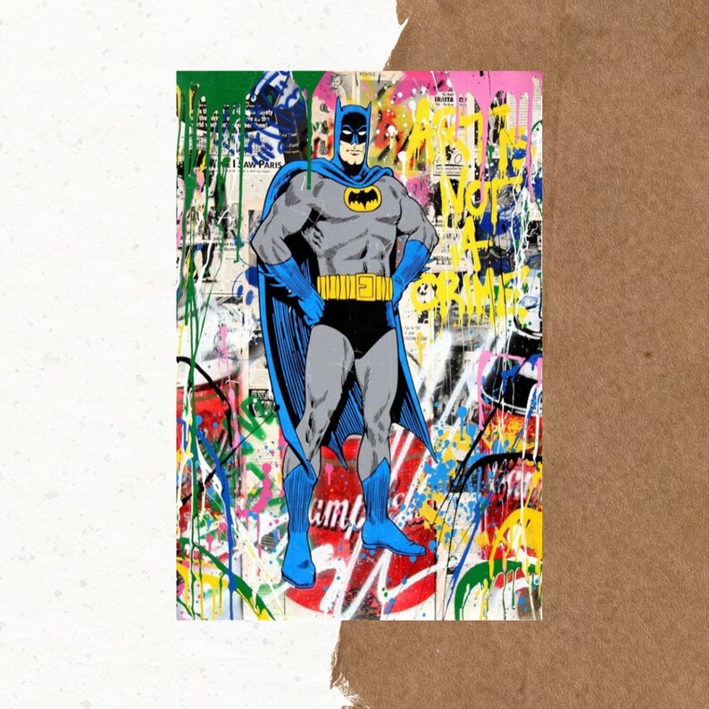 Instant Download Art is Not a Crime Graffiti Art Inspirational Quote