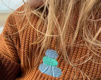 The Rockpool Handmade Chunky Knitt sweater