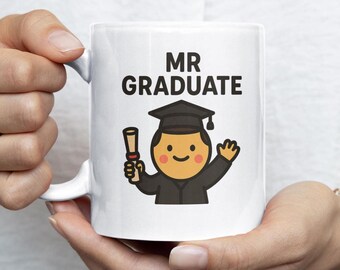 Taza de Graduado / Regalo Divertido de Graduación para Él