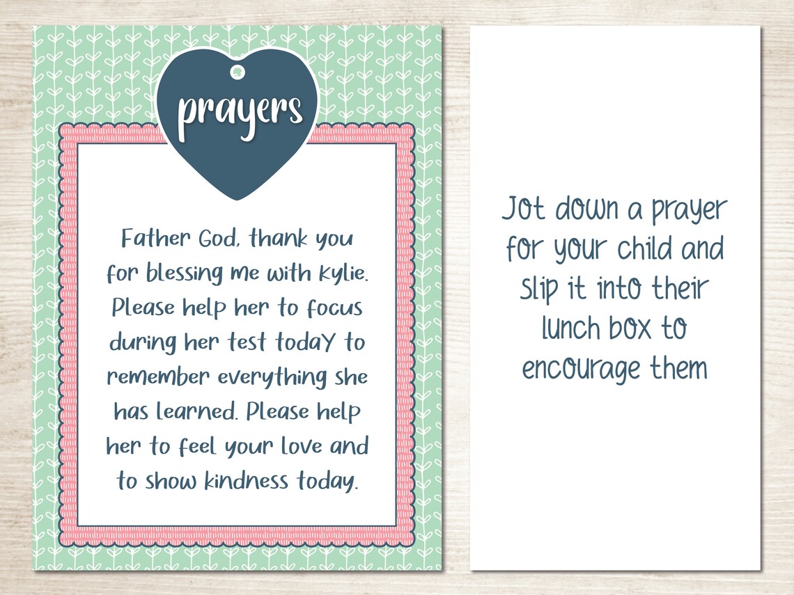 Prayer Cards Printable Blank Prayer Cards Prayer Warriors - Etsy