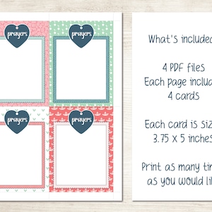 Prayer Cards Printable, Blank Prayer Cards, Prayer Warriors, Daily Prayer, Prayer List, Ministry ...