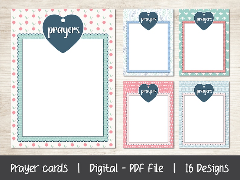 Prayer Cards Printable Blank Prayer - Il 794xN.4406589161 Dspw