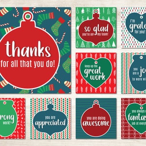 Cartes d’encouragement pour le travail, appréciation des collègues, téléchargement d’étiquettes de Noël, cartes imprimables de vacances, cartes d’affirmation pour les femmes, PDF