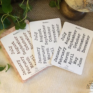 12 Months Stickers Planner Sticker Journal stickers