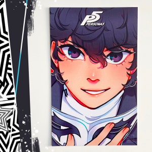 Persona 5 Joker Impression d’art | Voleurs fantômes | Impressions | Affiche