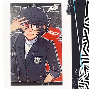 Persona 5 Joker Impression d’art | Voleurs fantômes | Impressions | Affiche