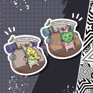 Tears of the Kingdom Backpack Korok Stickers | Vinyl | Decals