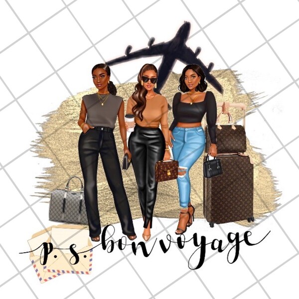 Ps bon voyage image only girls trip