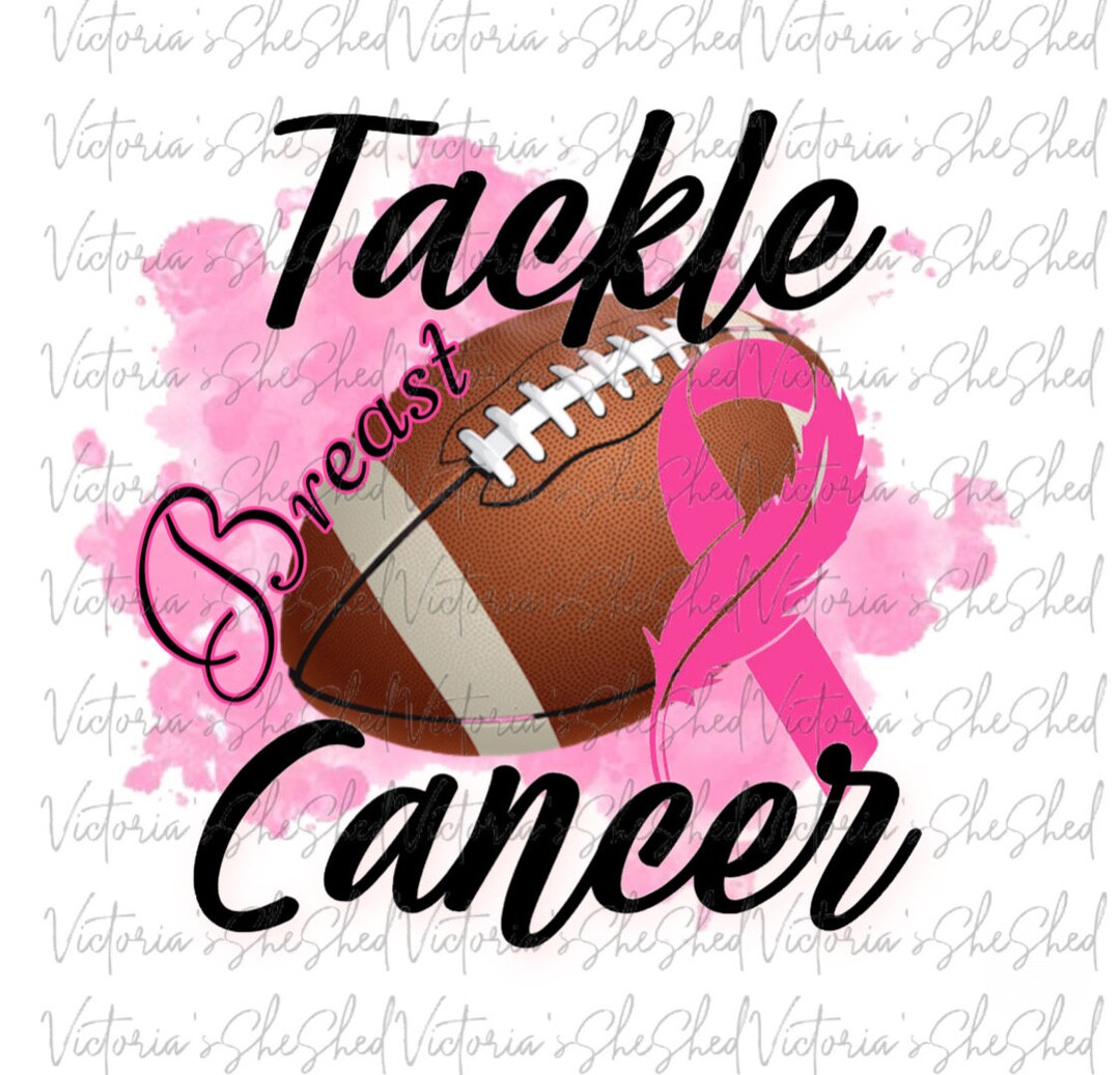 Tackle Breast Cancer Instant Download Png - Etsy