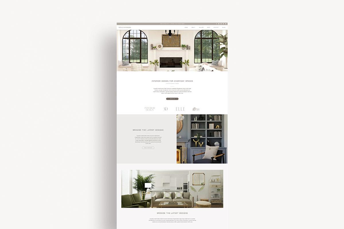 Apollo Showit Website Template for Interior Designers & Real Estate ...