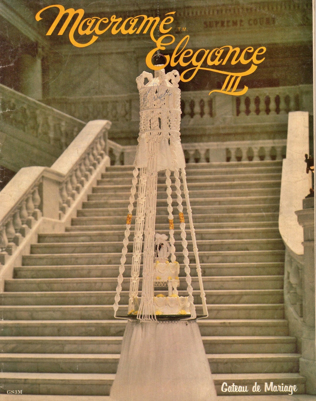 Livre de motifs en macramé vintage : forme fibreuse et fantaisie opus 3 ( livre - France