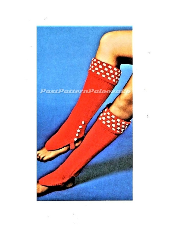Vintage Knitting Pattern Leg Warmers Three Sizes Pdf INSTANT Download  Pattern Only Pdf 1980s English Only -  Canada