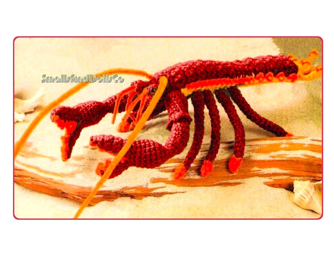 Crustachean Shell Pattern Vintage Crochet Pattern 11