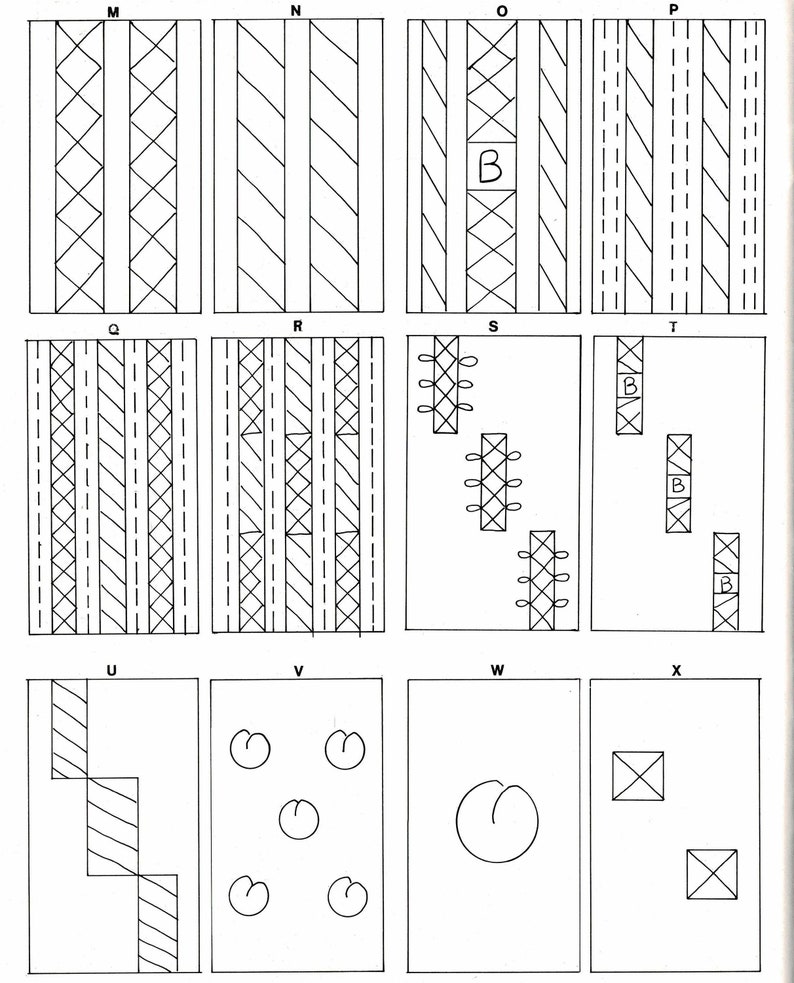 Macrame Sampler Vintage Macrame Pattern Large Patchwork Sampler Wall Hanging Autumn ...